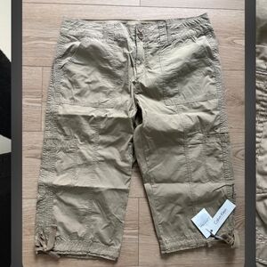 Calvin Klein Beige Cargo Shorts